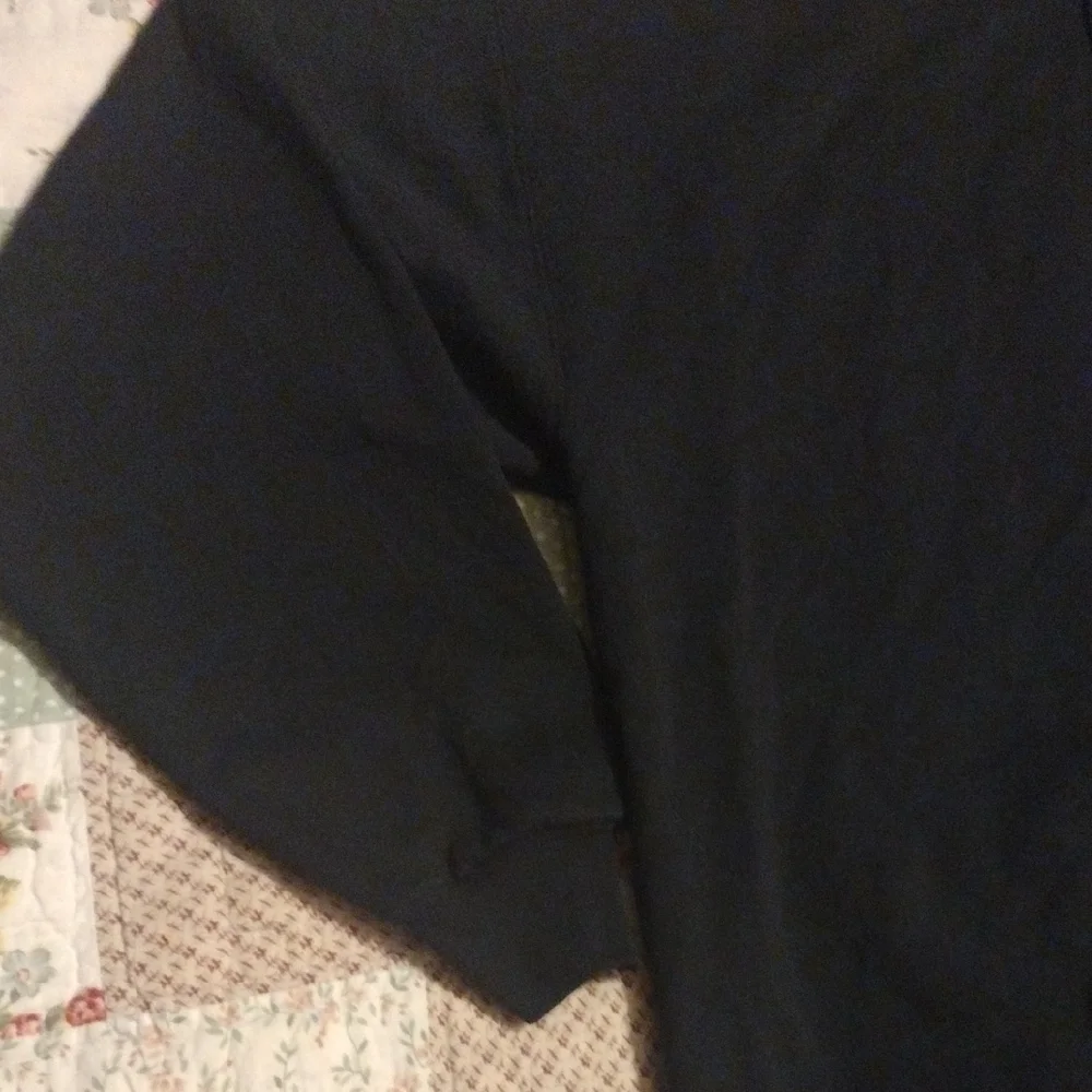 Hanes Eco Smart Men's Black Hoodie - Picture 6 of 6